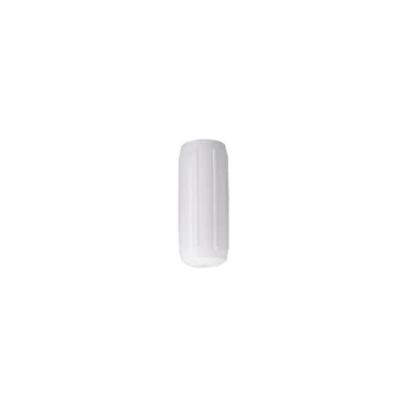 Polyform 10.5" x 27" Center Tube Fender; White 70-051-909